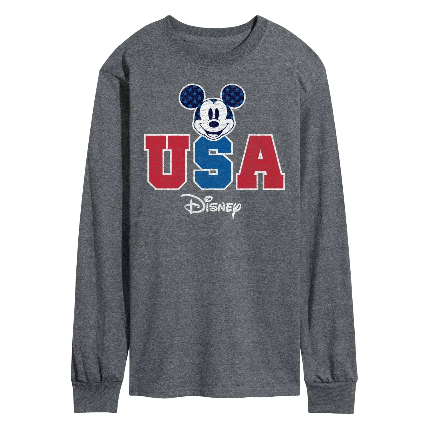 Disney - Mickey USA - Men's Long Sleeve T-Shirt sold by Zulily product image thumbnail 3