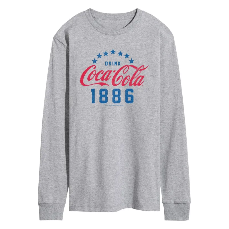 Coca-Cola - Star Circle - Men's Long Sleeve T-Shirt made by Coca-Cola