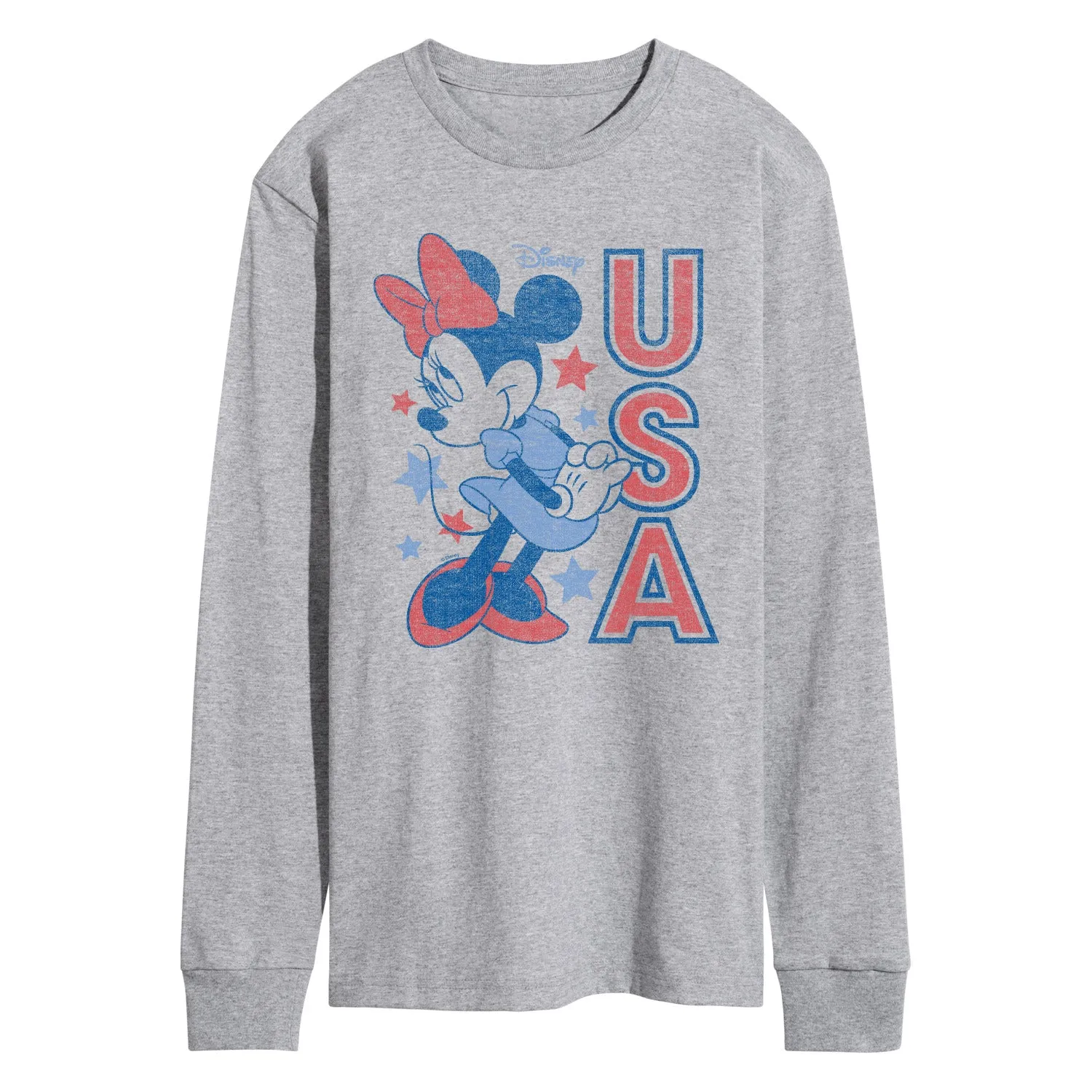 Disney - Minnie USA - Men's Long Sleeve Graphic T-Shirt sold by Zulily product image thumbnail 2