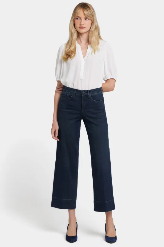 NYDJ Teresa Wide Leg Ankle 3" Hem Jeans sold by Zulily