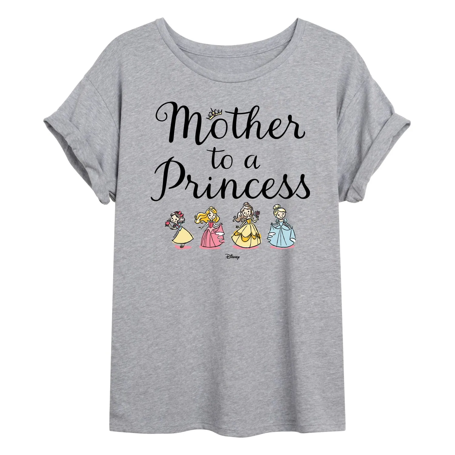 Disney Princess - Mother to a Princess - Juniors Oversized Graphic T-Shirt sold by Zulily