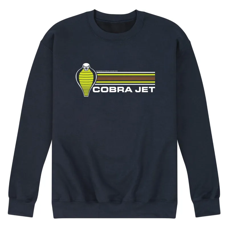Ford - Cobra Jet Logo - Men's Crew Fleece Sweatshirt made by Ford