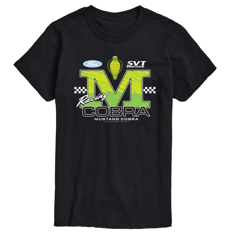 Ford - Cobra Racing Jersey - Men's Short Sleeve Graphic T-Shirt made by Ford