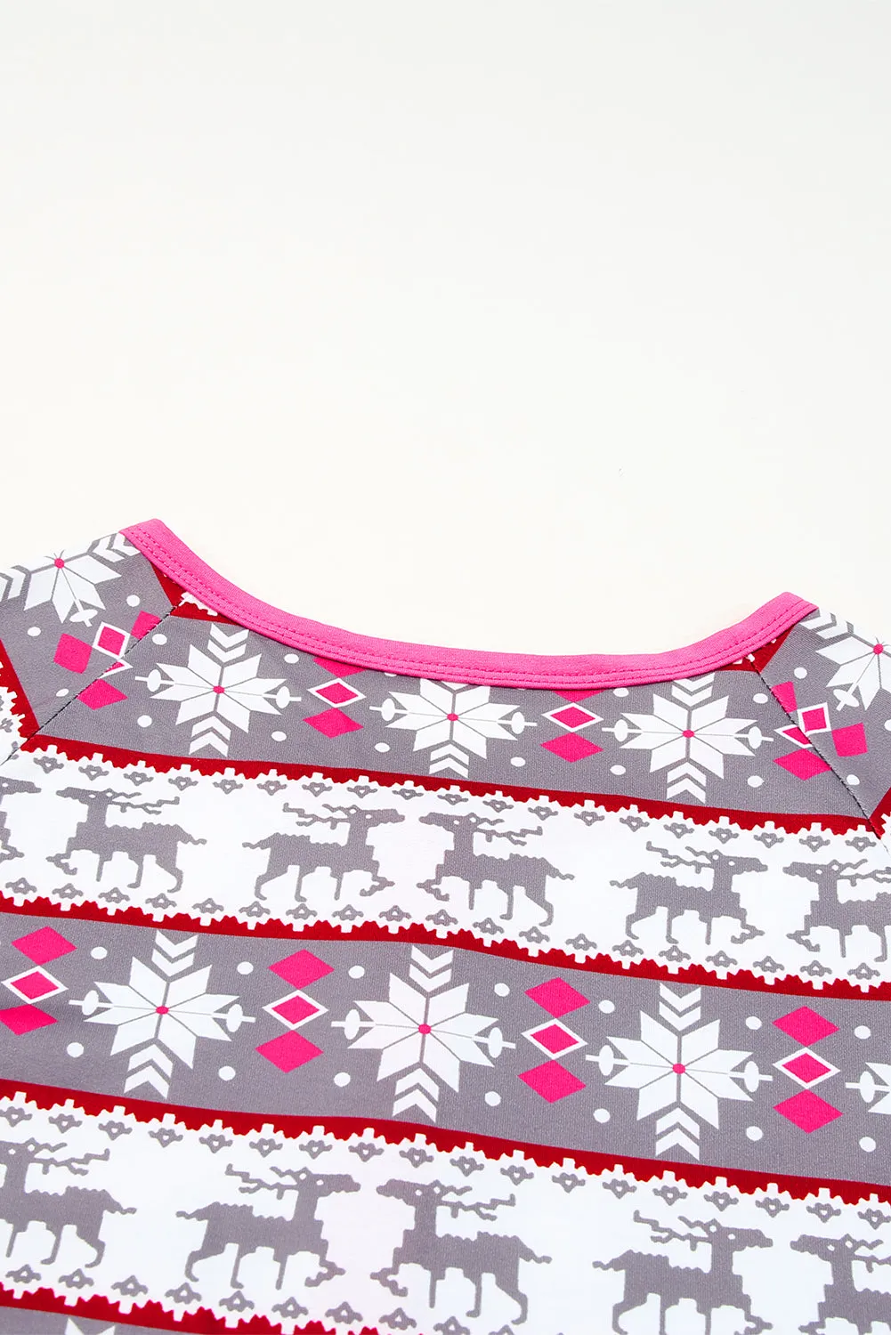 Threaded Pear Avery Pattern Henley Pajama Dress sold by Zulily product image thumbnail 4