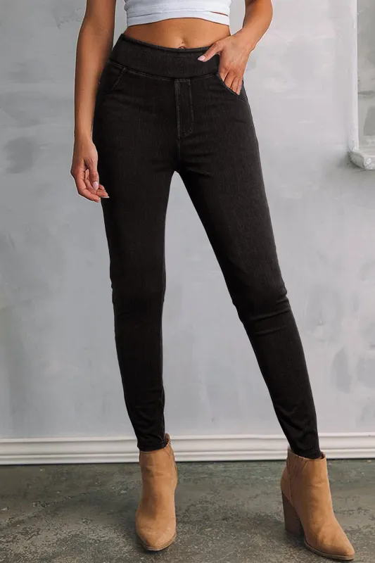 Threaded Pear Olivia Stretchy Slim Fit Jeggings made by Threaded Pear