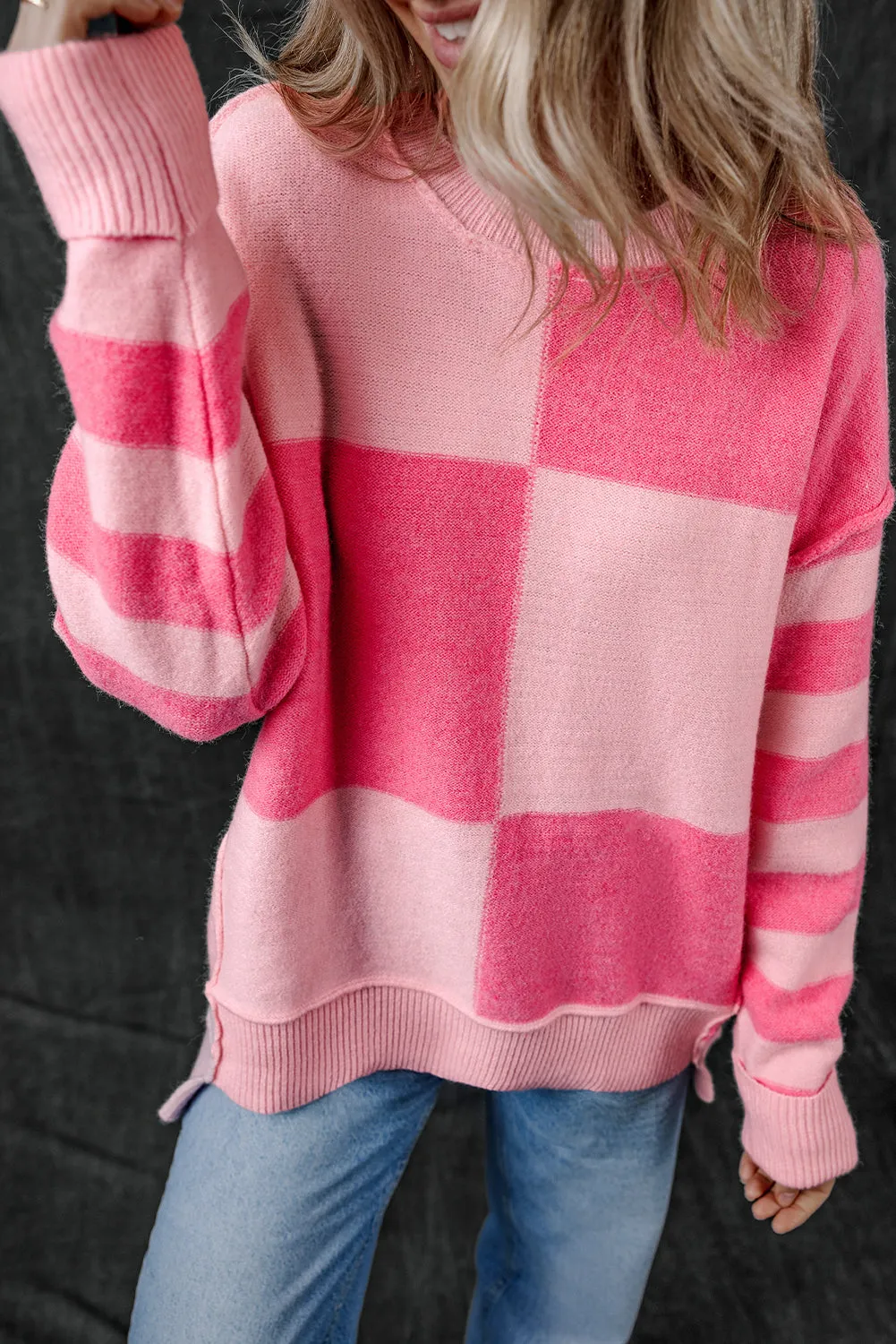 Threaded Pear Abigail High Low Loose Sweater sold by Zulily product image thumbnail 5