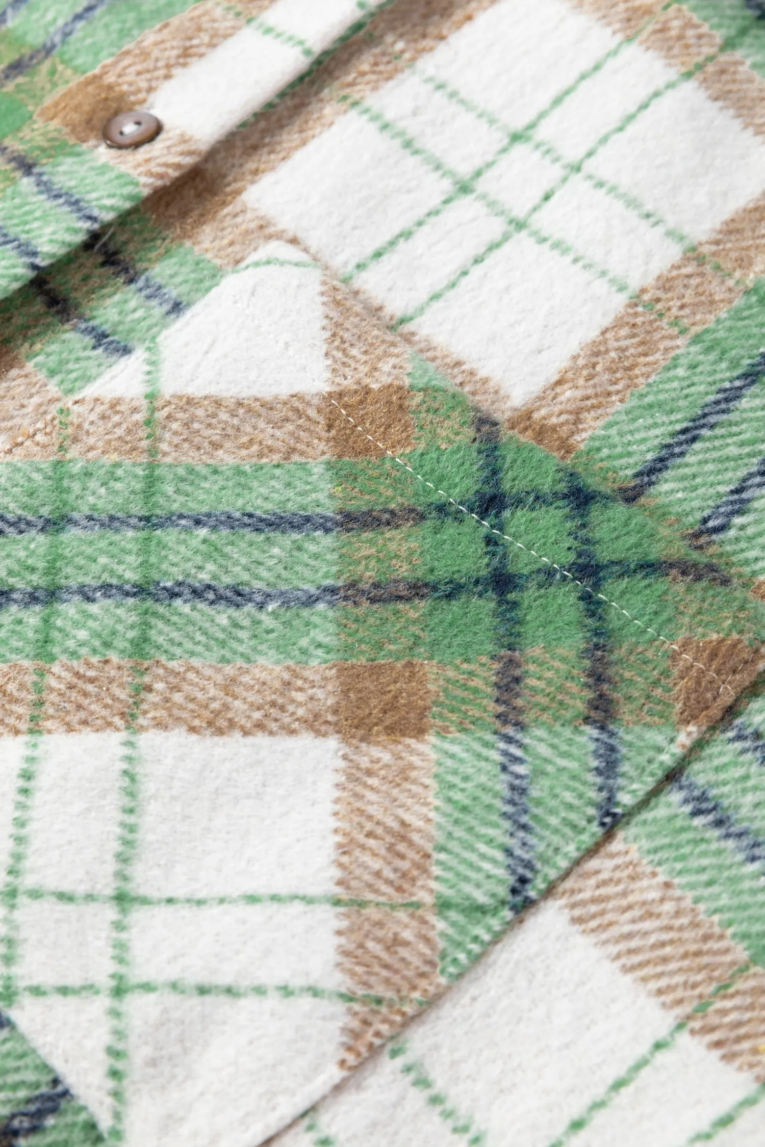 Threaded Pear Abigail Plaid Casual Flannel Shacket sold by Zulily product image thumbnail 5