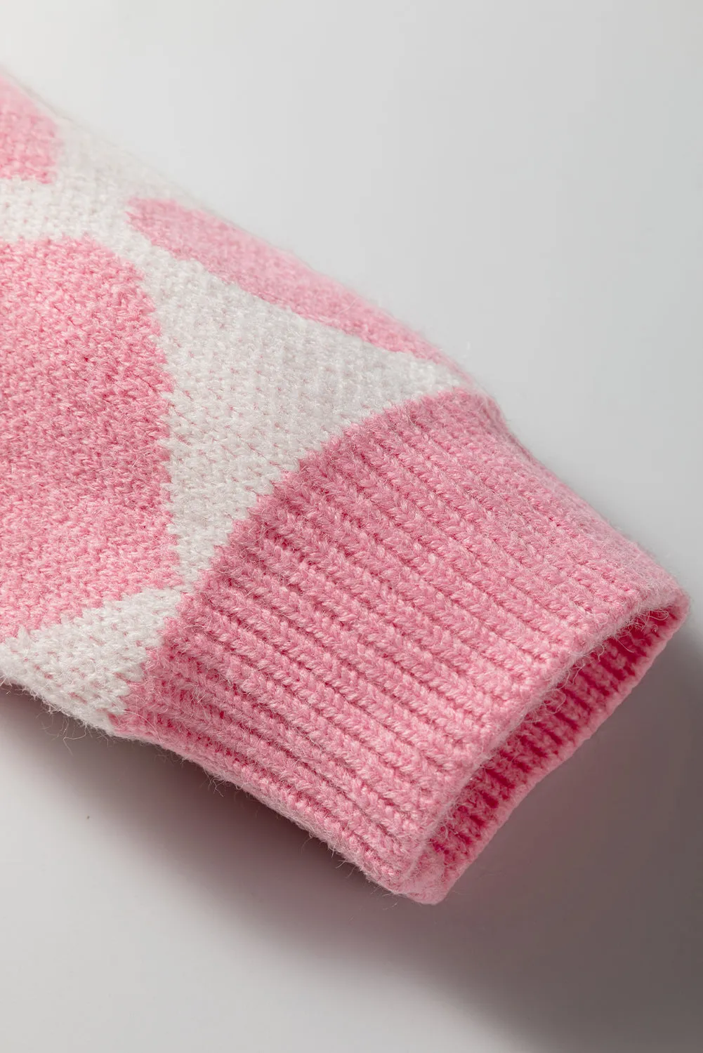 Threaded Pear Skylar Heart Print Knit Sweater sold by Zulily product image thumbnail 5
