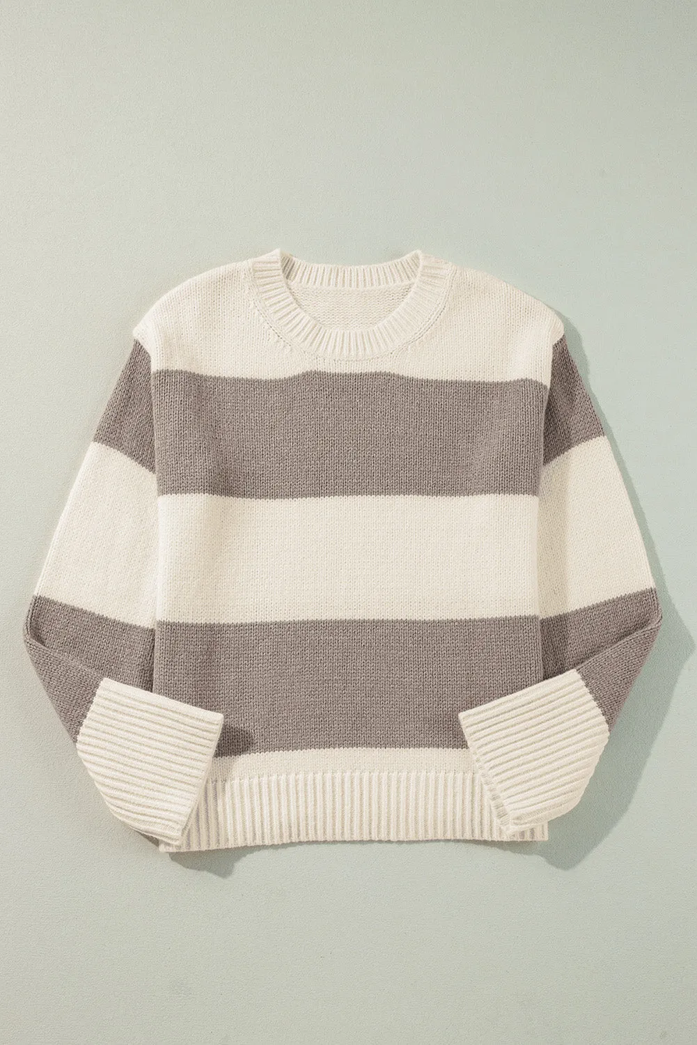 Threaded Pear Livia Colorblock Loose Pullover Sweater sold by Zulily product image thumbnail 3