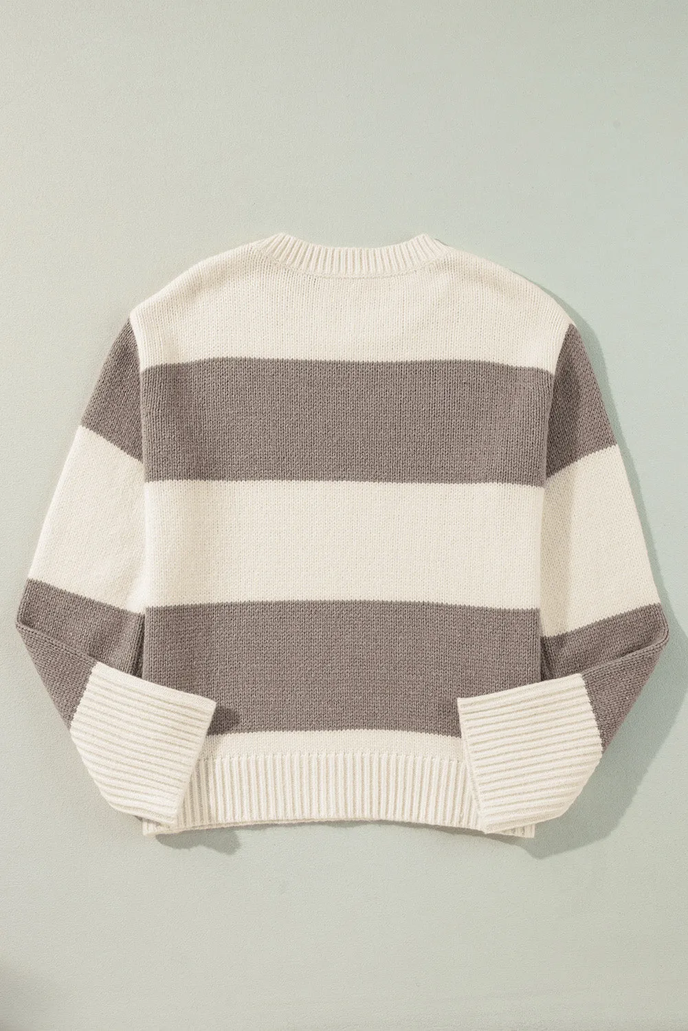 Threaded Pear Livia Colorblock Loose Pullover Sweater sold by Zulily product image thumbnail 4