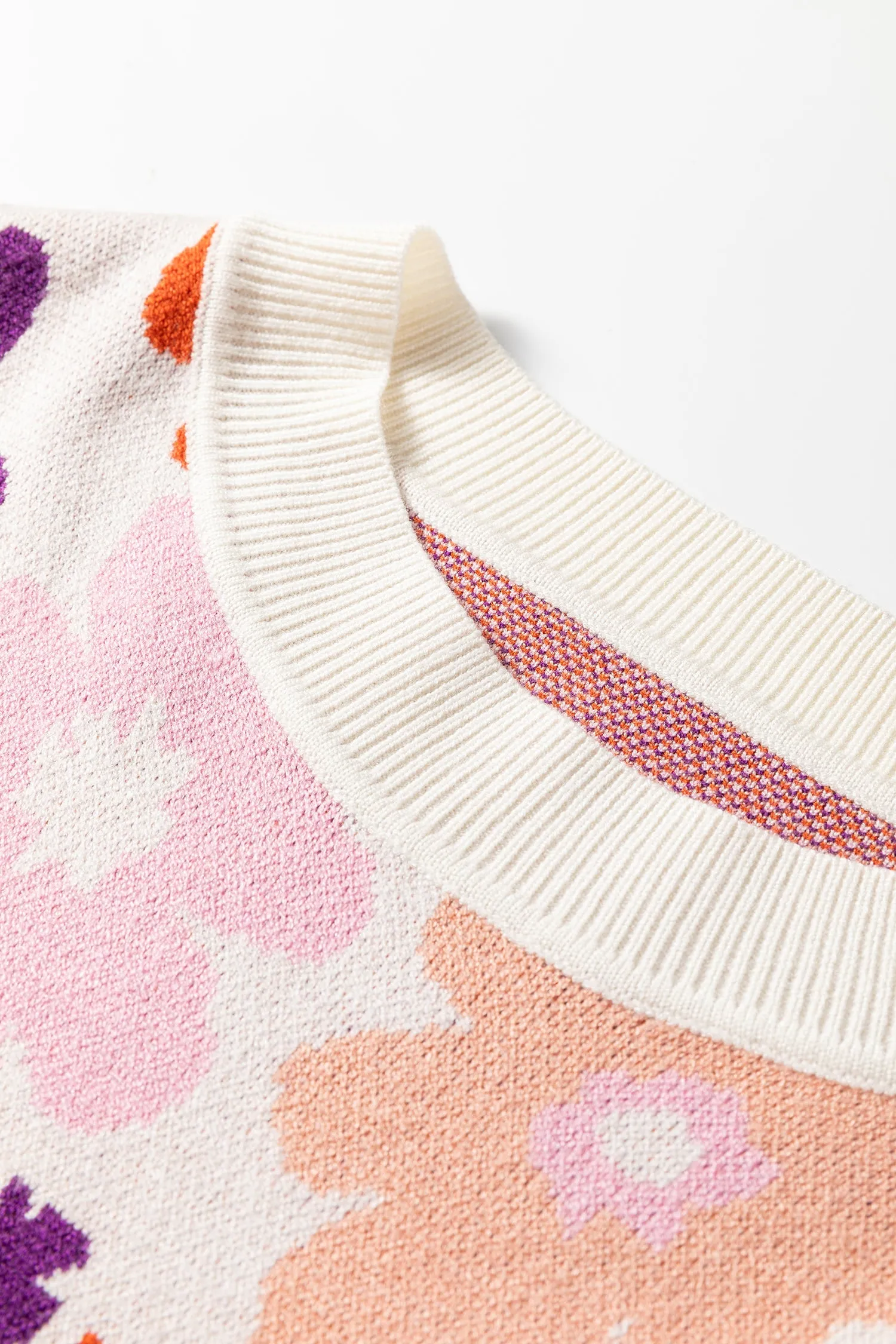 Threaded Pear Jaylani Pattern Drop Shoulder Sweater sold by Zulily product image thumbnail 3