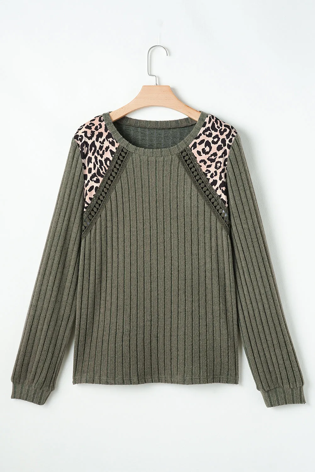 Threaded Pear Zelda Rib Textured Knit Top sold by Zulily