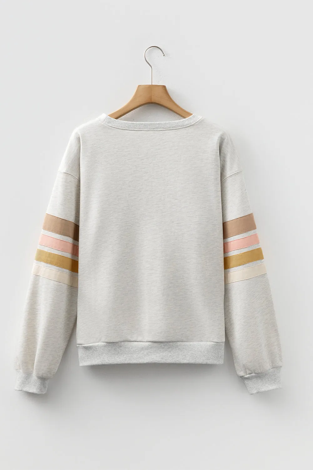 Threaded Pear Maci Patchwork Drop Shoulder Sweatshirt sold by Zulily product image thumbnail 2