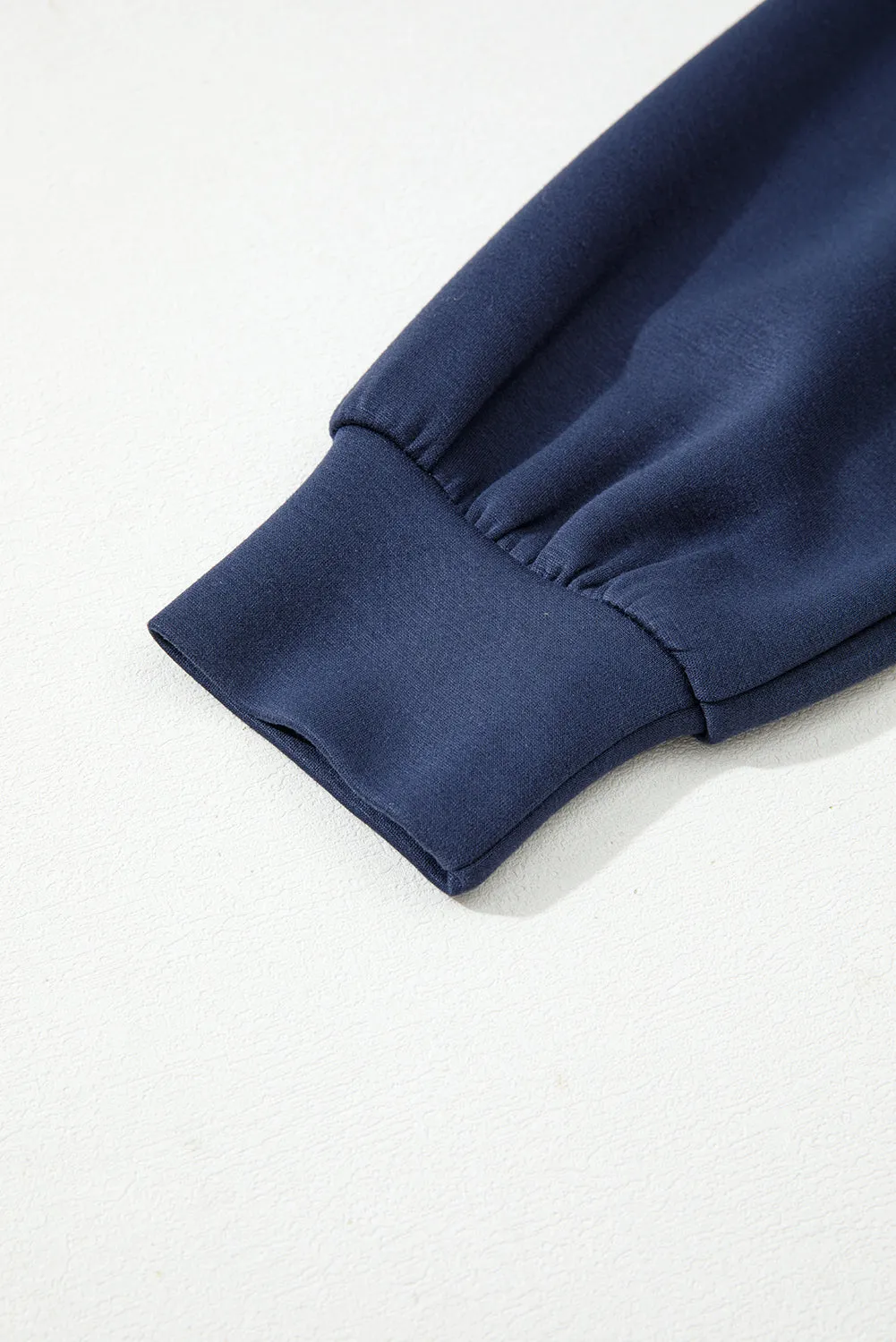 Threaded Pear Zariyah Block Patchwork Drawstring Hoodie sold by Zulily product image thumbnail 5