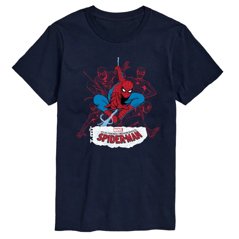 Spider-Man - Line Cluster - Men's Short Sleeve Graphic T-Shirt sold by Zulily