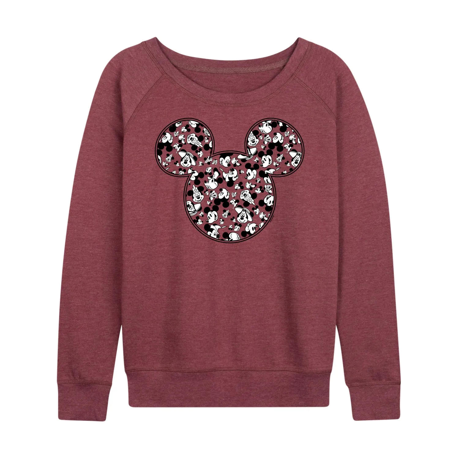 Mickey & Friends - Meta Mickey - Women's Lightweight French Terry Long Sleeve Shirt sold by Zulily product image thumbnail 3