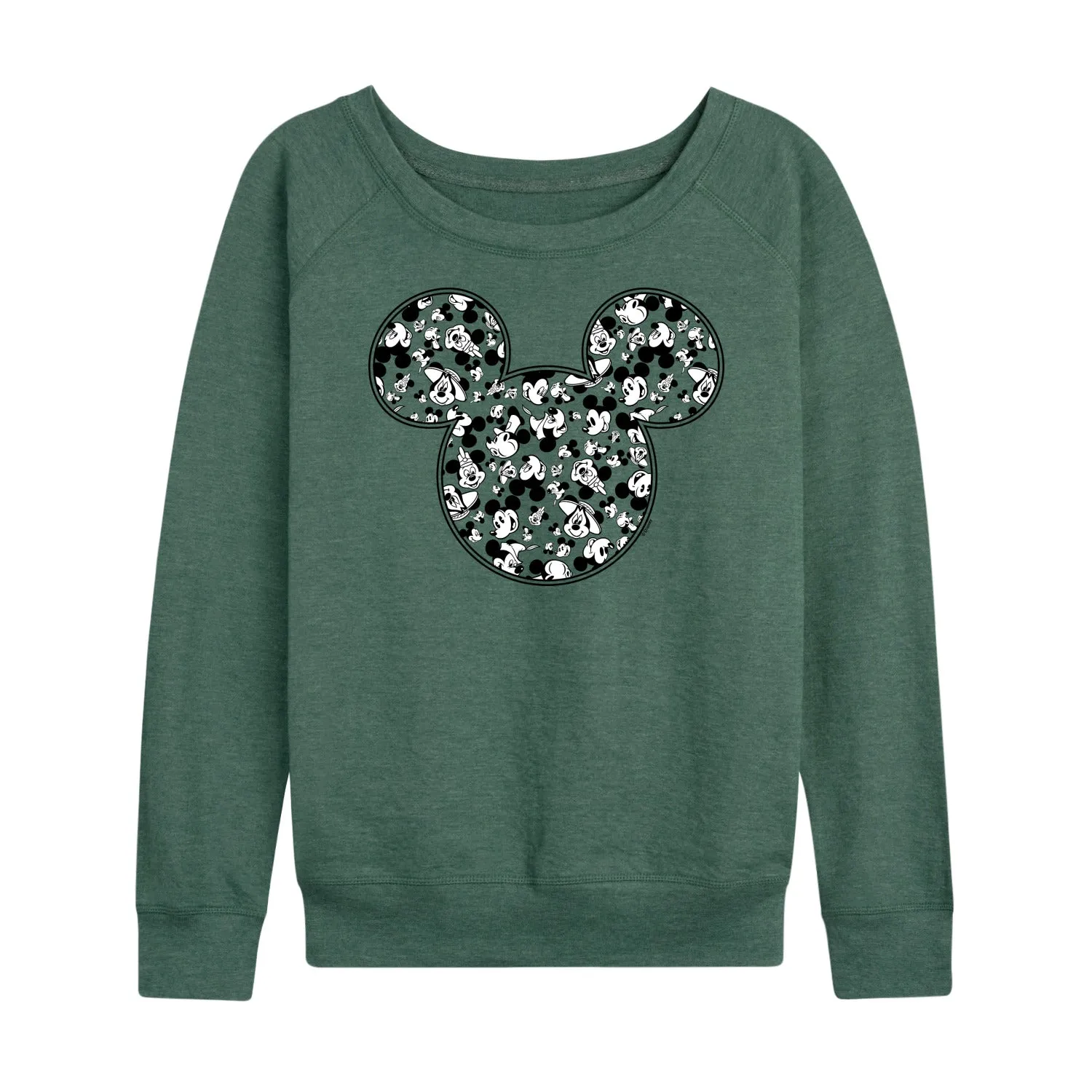 Mickey & Friends - Meta Mickey - Women's Lightweight French Terry Long Sleeve Shirt sold by Zulily product image thumbnail 2
