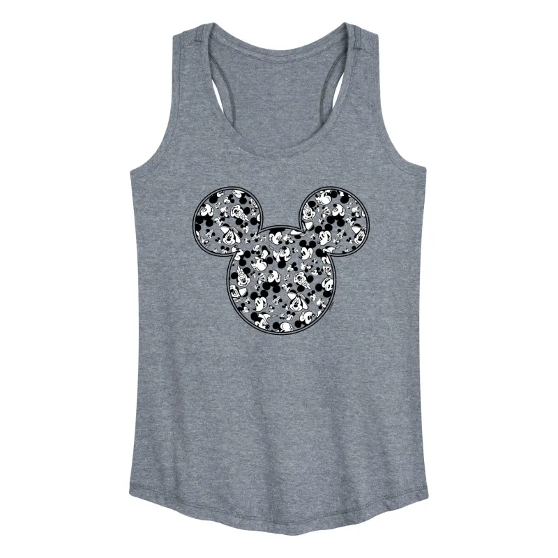 Mickey & Friends - Meta Mickey - Women's Racerback Tank Top sold by Zulily