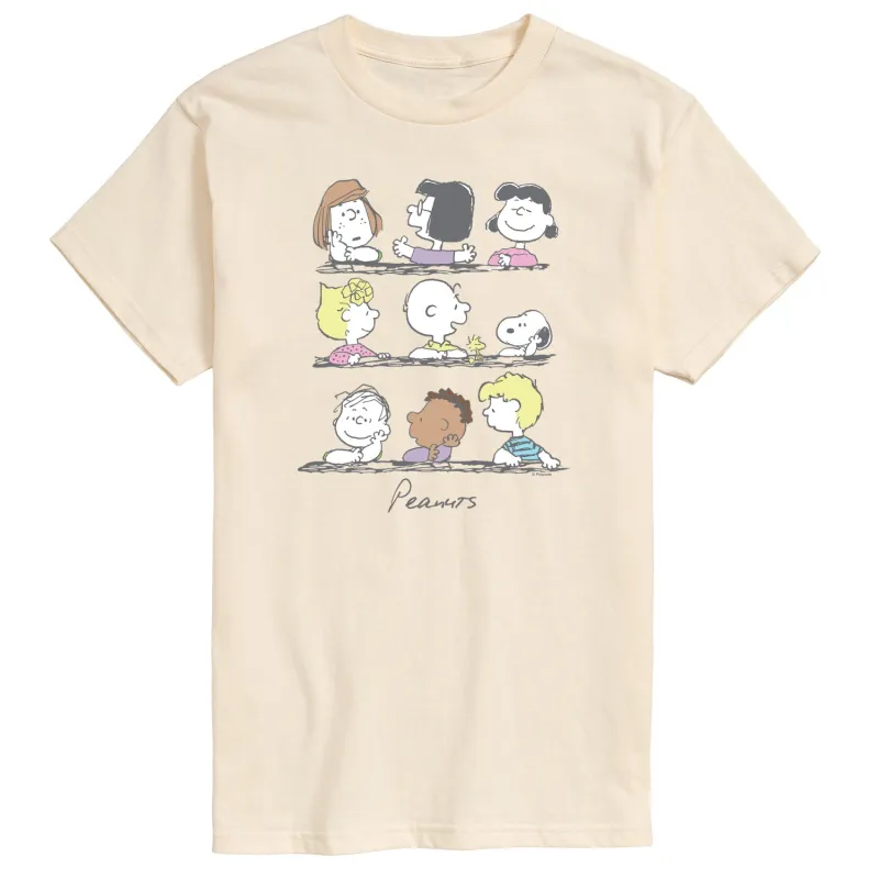 Peanuts - Snoopy And Friends - Men's Short Sleeve Graphic T-Shirt sold by Zulily