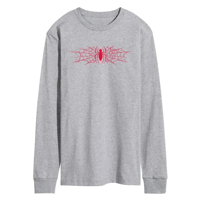 Marvel - Spiderman And Webs - Men's Long Sleeve Tee sold by Zulily