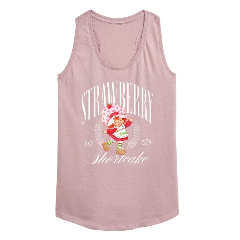 Strawberry Shortcake - Collegiate - Women's Racerback Graphic Tank sold by Zulily