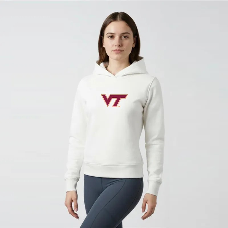 Kadi Women's Relaxed Fit Waffle Hoodie Virginia Tech sold by Zulily