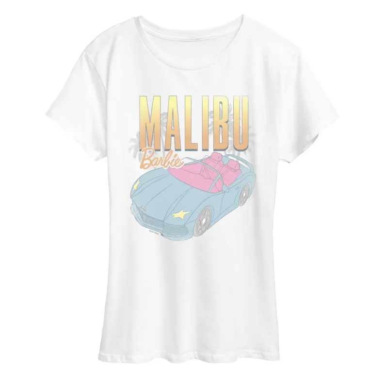 Barbie - Malibu Beach Car - Women's Short Sleeve Graphic T-Shirt sold by Zulily