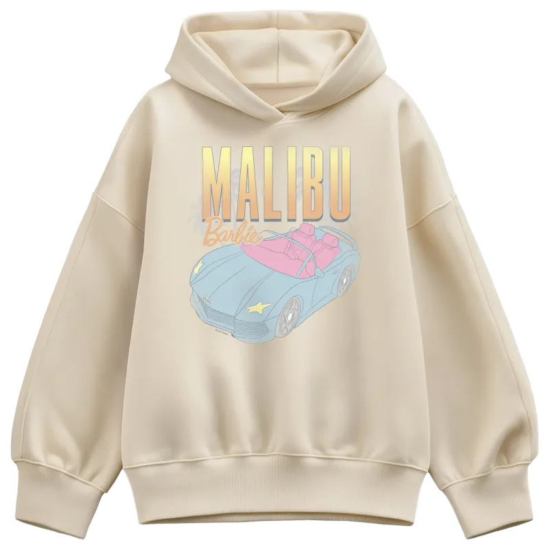 Barbie - Malibu Beach Car - Women's Oversized Fleece Hoodie Sweatshirt sold by Zulily