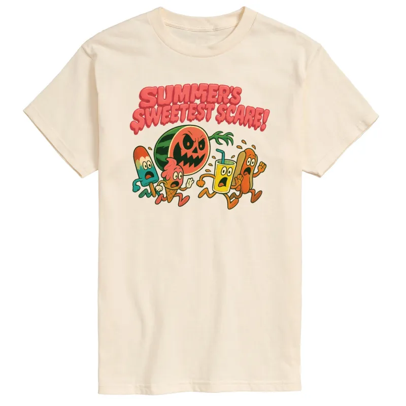 Instant Message - Summer's Sweetest Scare - Men's Short Sleeve Graphic T-Shirt sold by Zulily