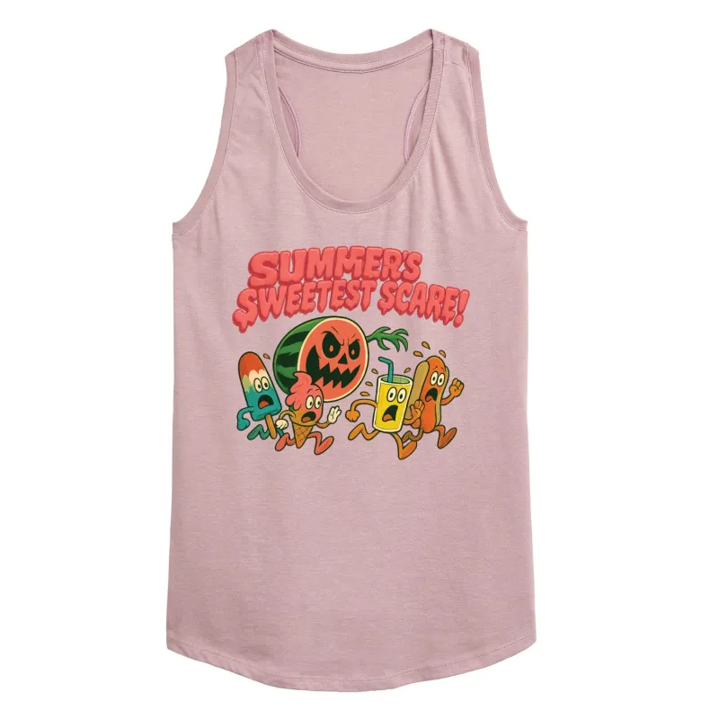 Instant Message - Summer's Sweetest Scare - Women's Racerback Graphic Tank sold by Zulily