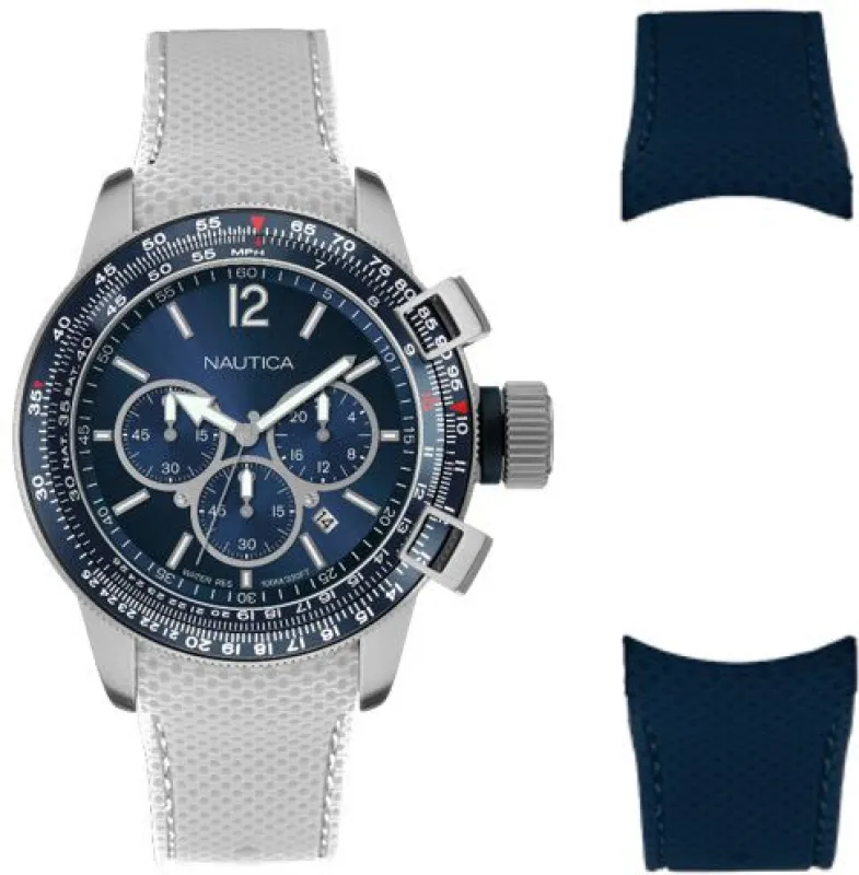Nautica Bfc Chrono Box Set Mens made by Nautica
