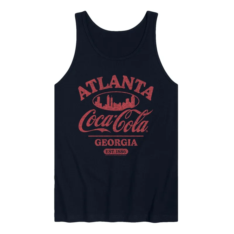 Coca-Cola - Atlanta - Men's Sleeveless Graphic Tank sold by Zulily
