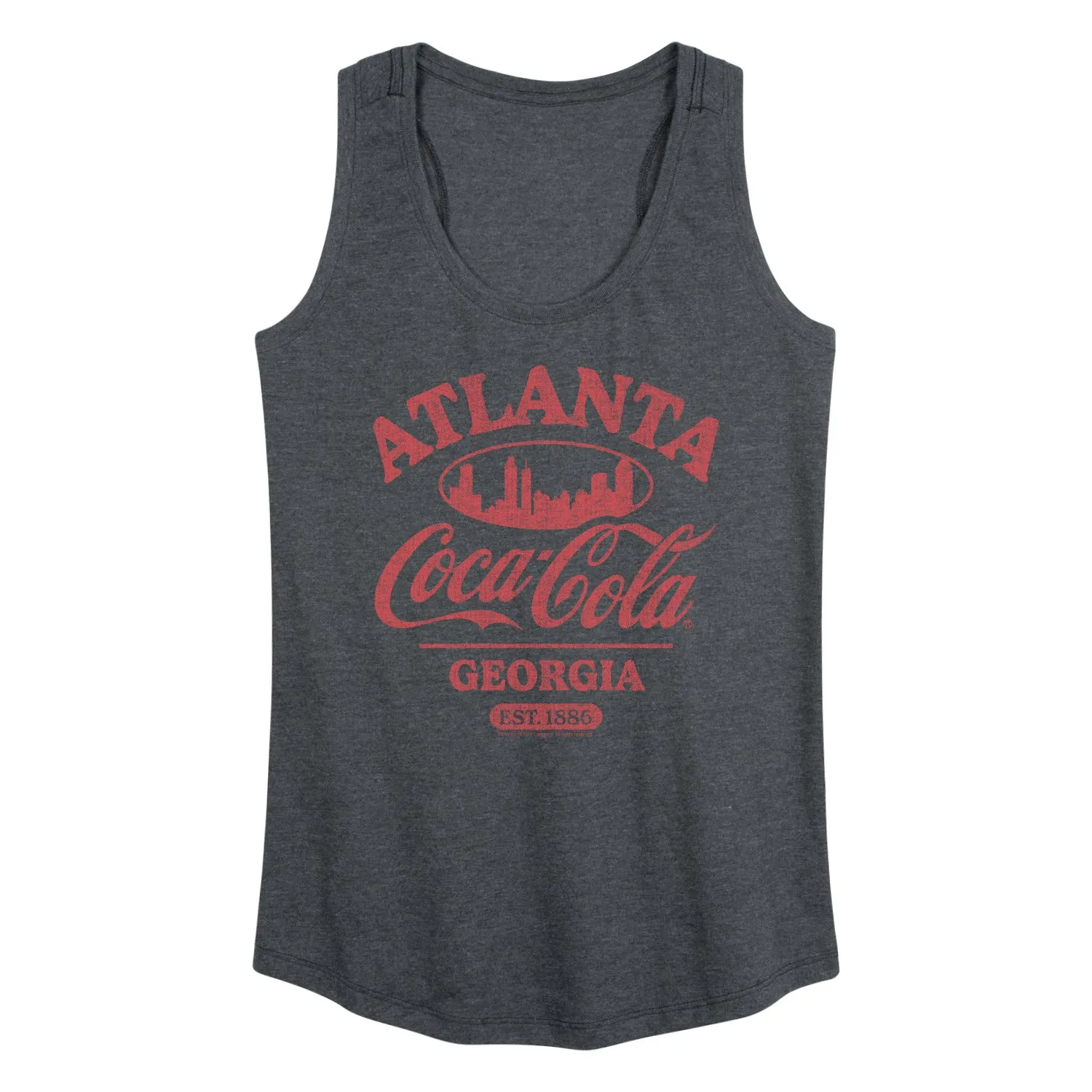 Coca-Cola - Atlanta - Women's Racerback Graphic Tank sold by Zulily product image thumbnail 2