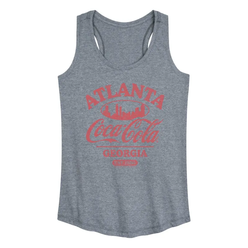Coca-Cola - Atlanta - Women's Racerback Graphic Tank sold by Zulily