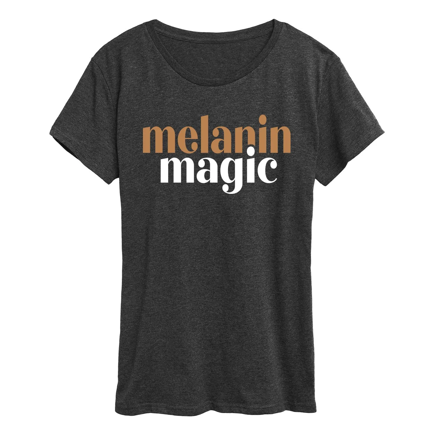 Instant Message - Melanin Magic - Women's Short Sleeve Graphic T-Shirt sold by Zulily product image thumbnail 3