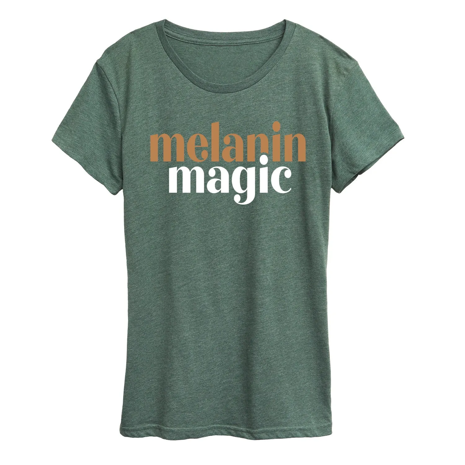 Instant Message - Melanin Magic - Women's Short Sleeve Graphic T-Shirt sold by Zulily product image thumbnail 4