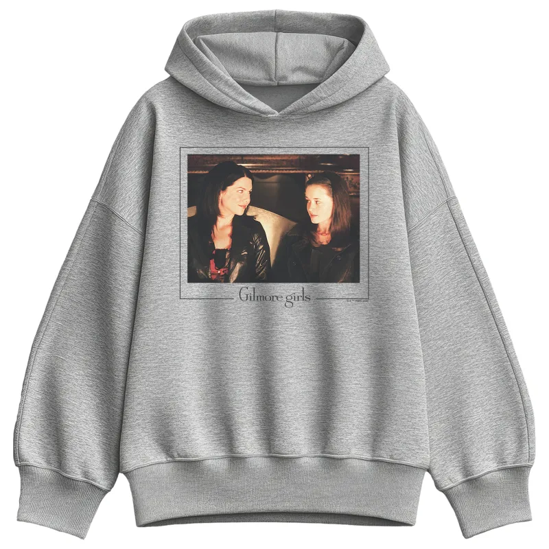 Gilmore Girls - Lorilei And Rory  - Oversized Fleece Hoodie Sweatshirt sold by Zulily