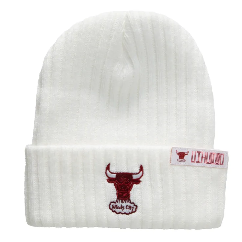Men's Mitchell & Ness NBA Cherry Bomb Knit Hwc Bulls sold by Zulily