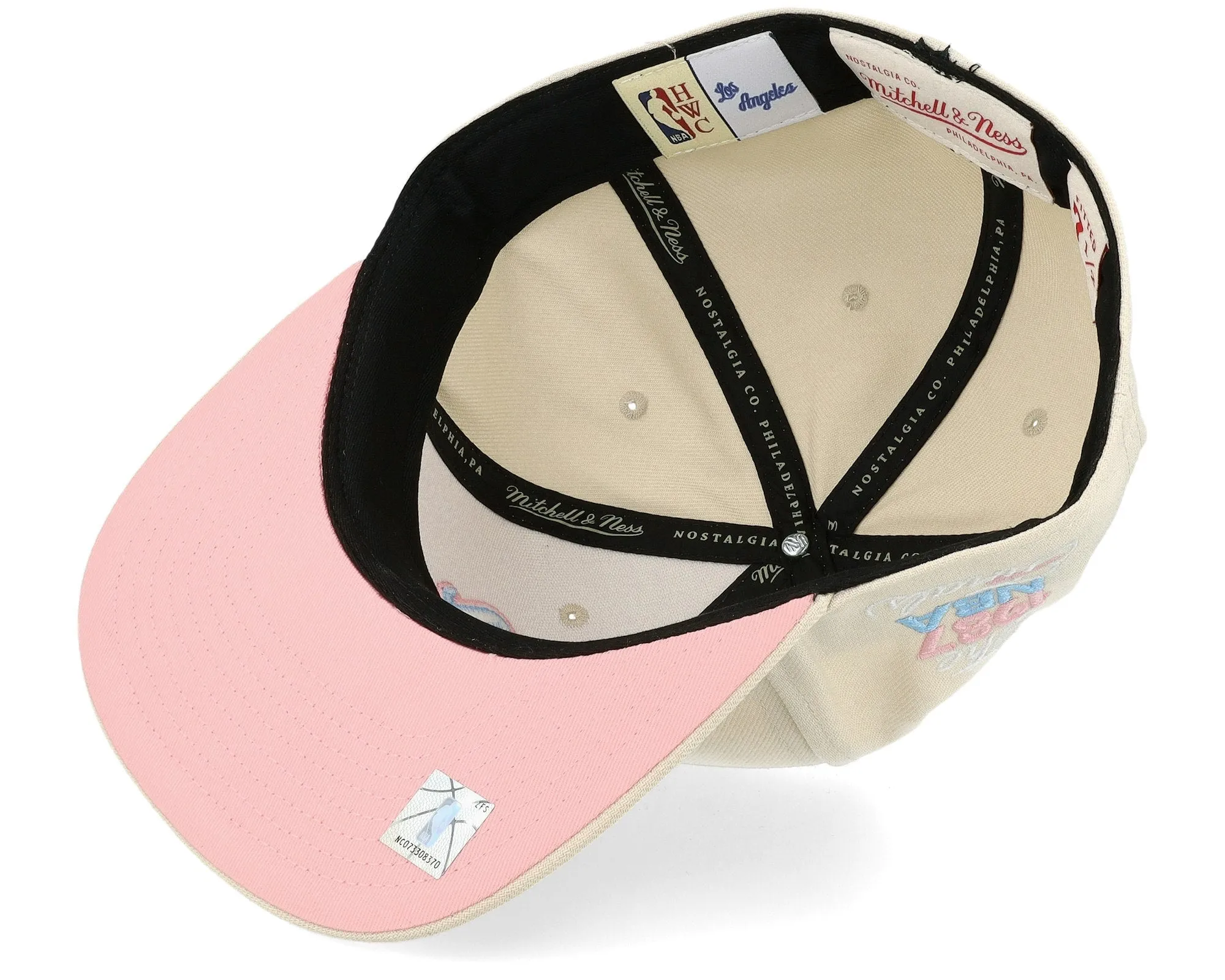Men's Mitchell & Ness NBA Cake Pop Fitted Hwc Lakers - Off White sold by Zulily product image thumbnail 5