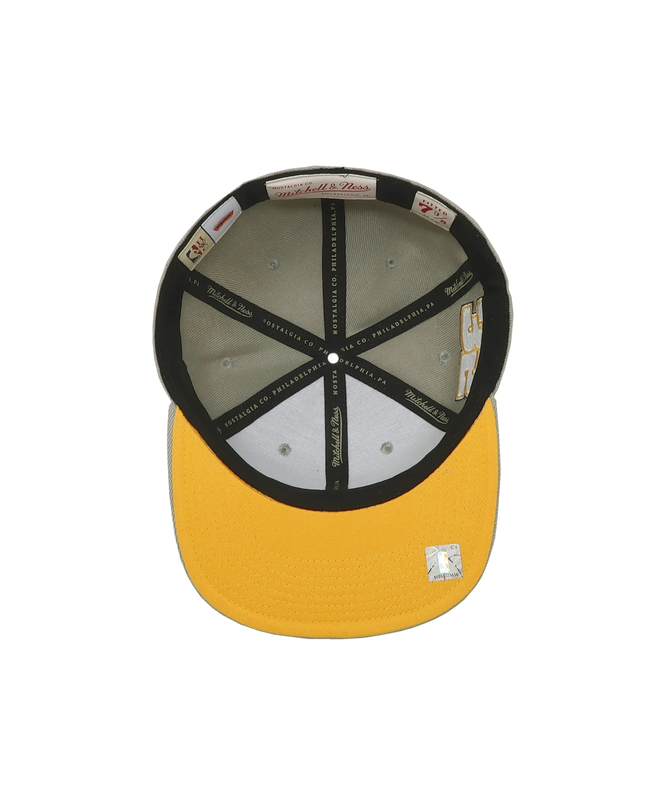 Men's Mitchell & Ness NBA Sunny Gray Fitted Hwc Spurs sold by Zulily product image thumbnail 5