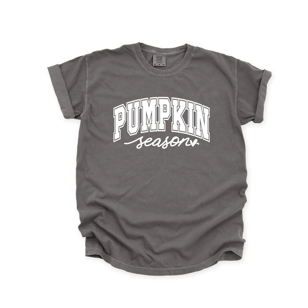 Pumpkin Season Bold Garment Dyed Tee sold by Zulily product image thumbnail 2