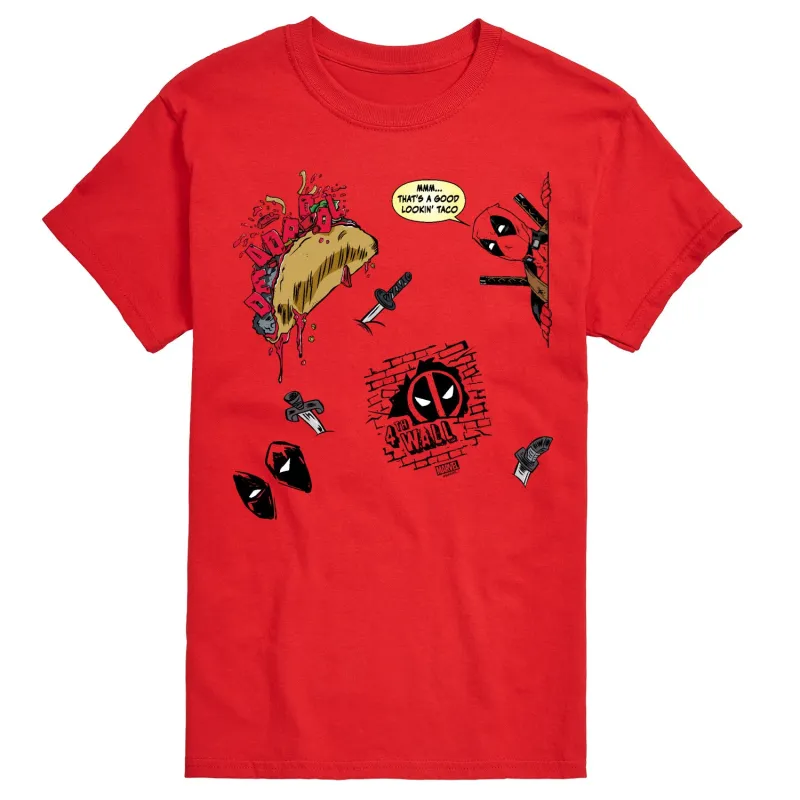 Deadpool - Deadpool Icons - Men's Short Sleeve Graphic T-Shirt sold by Zulily