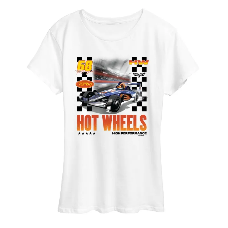 Hot Wheels - F1 Racing - Women's Short Sleeve Graphic T-Shirt made by Zulily