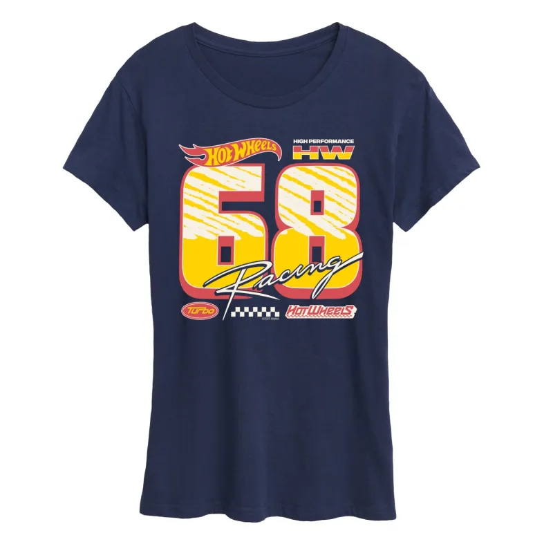 Hot Wheels - 68 Racing Jersey - Women's Short Sleeve Graphic T-Shirt made by Zulily