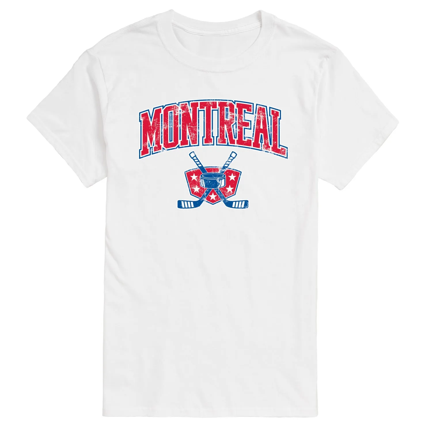 Instant Message - Montreal Hockey - Men's Short Sleeve Graphic T-Shirt sold by Zulily