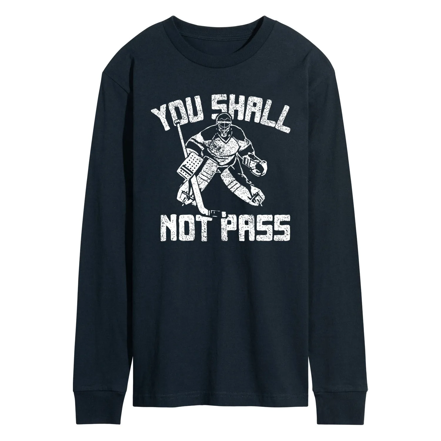 Instant Message - You Shall Not Pass - Men's Long Sleeve Graphic T-Shirt sold by Zulily