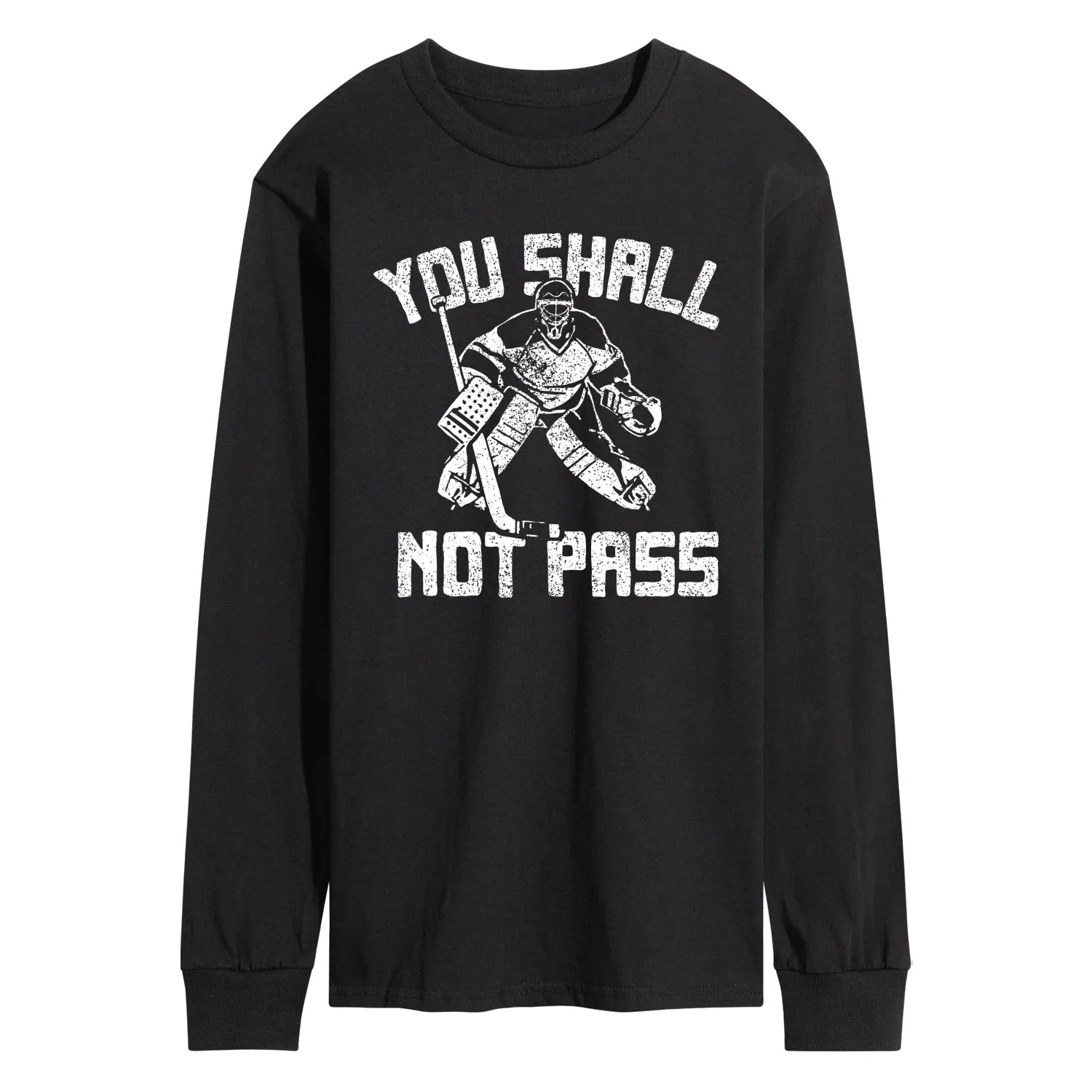 Instant Message - You Shall Not Pass - Men's Long Sleeve Graphic T-Shirt sold by Zulily product image thumbnail 2
