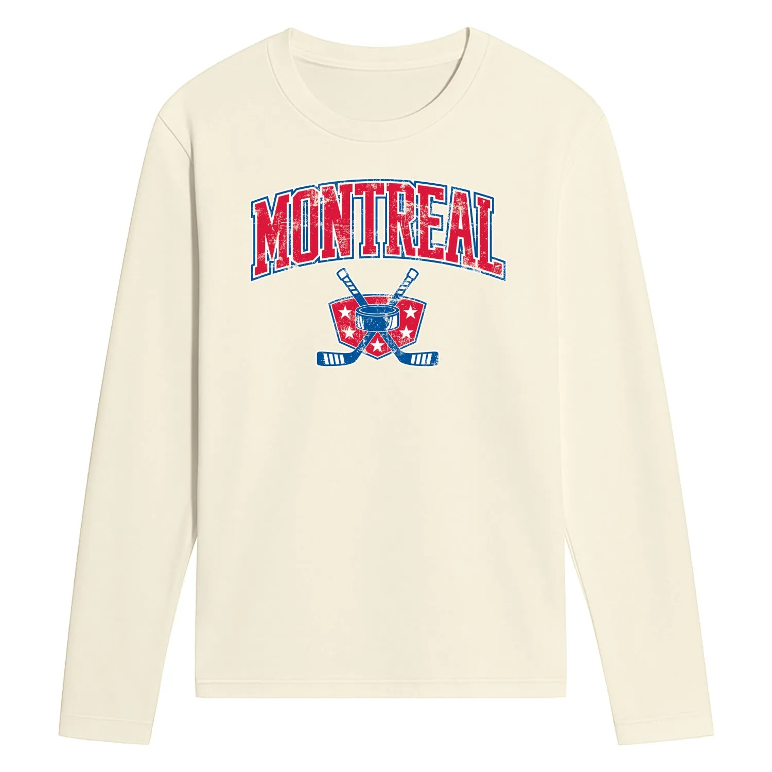 Instant Message - Montreal Hockey - Men's Long Sleeve Graphic T-Shirt sold by Zulily product image thumbnail 2