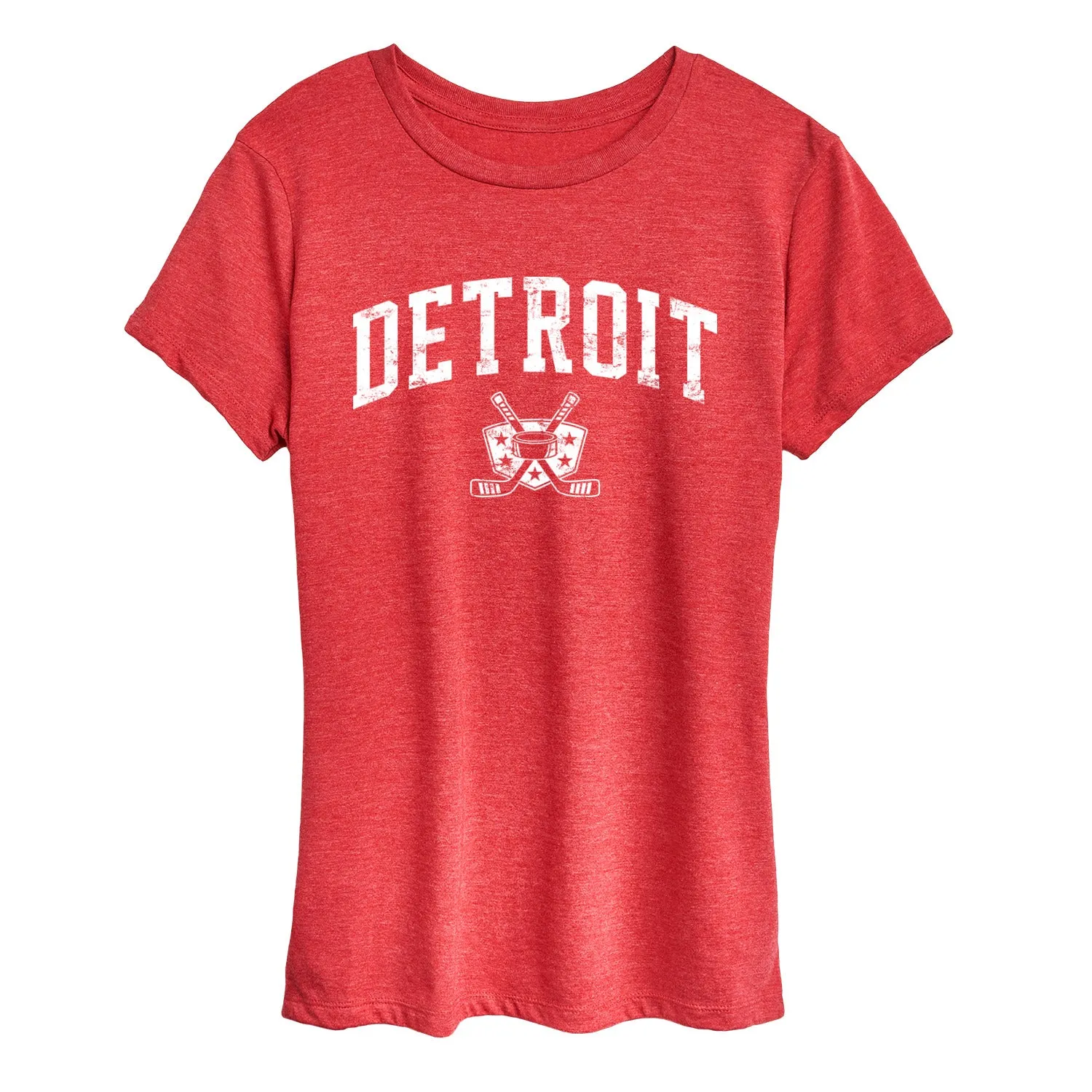 Instant Message - Detroit Hockey - Women's Short Sleeve Graphic T-Shirt sold by Zulily product image thumbnail 3