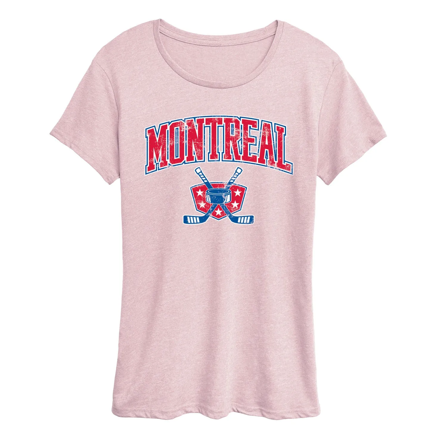 Instant Message - Montreal Hockey - Women's Short Sleeve Graphic T-Shirt sold by Zulily product image thumbnail 4